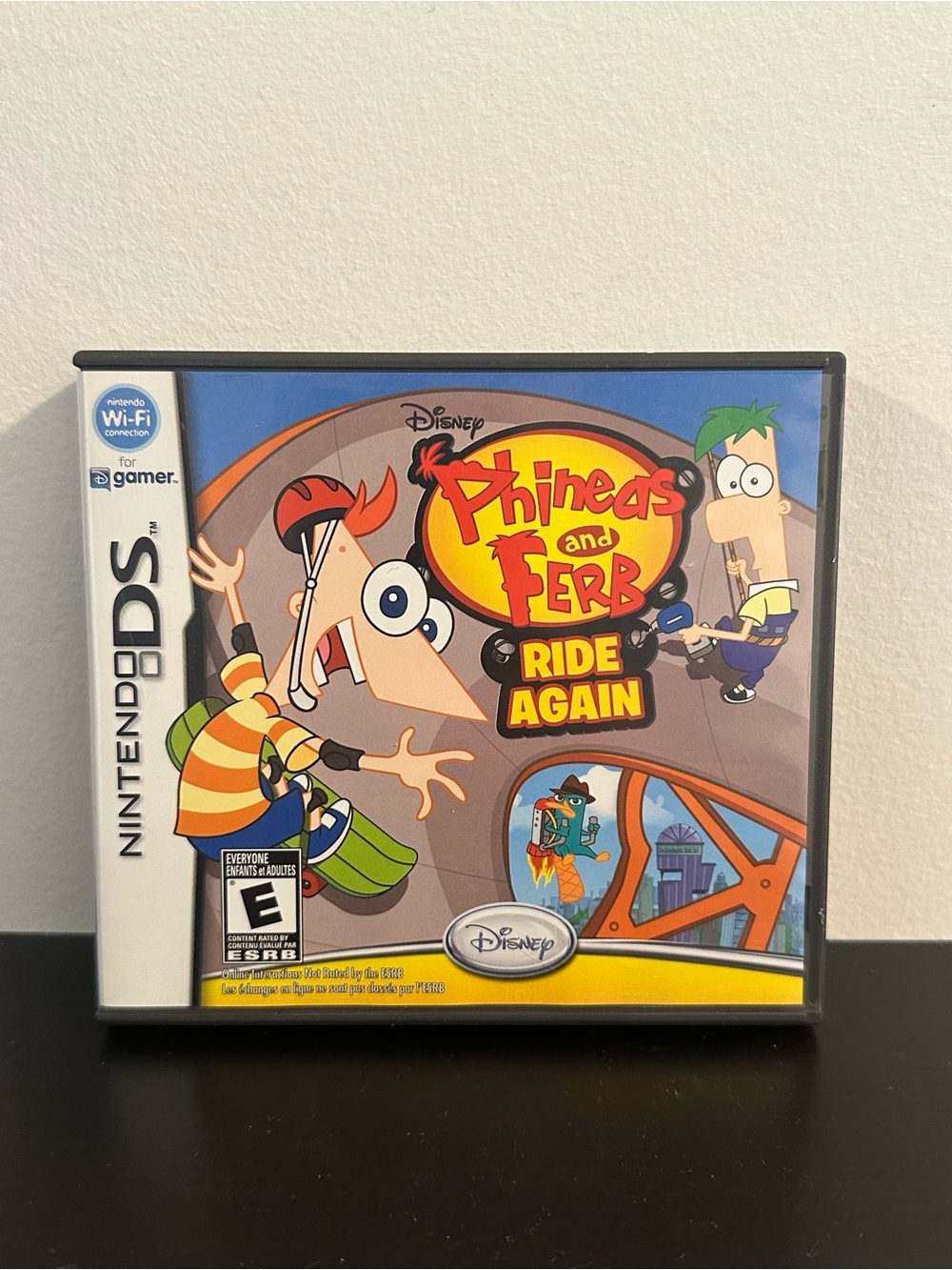 Nintendo DS Phineas and Ferb Ride Again Complete CIB Tested Like New